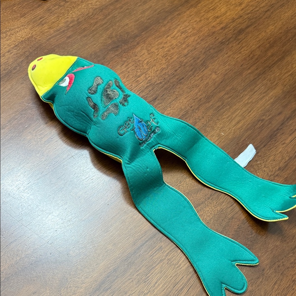 Green and Yellow frog pool Toy